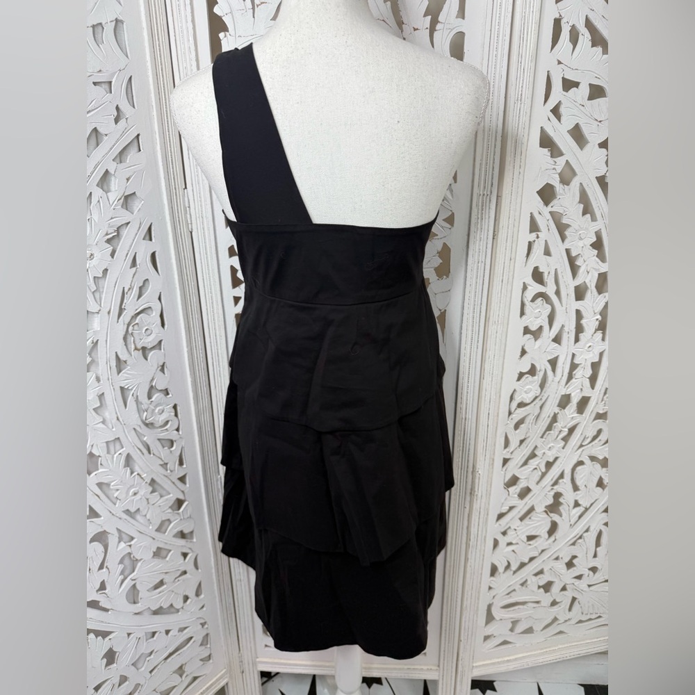 Robert Rodriguez Black One-Shoulder Dress - Picture 5 of 10